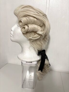 Colonial Judge Wig, Linfairy 18th Century, Lawyer Historical Men’s Costume Wig.